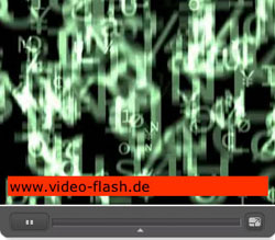 Zur Bildvergrößerung: Screenshot flv flash-fullscreen video player mit offener Caption